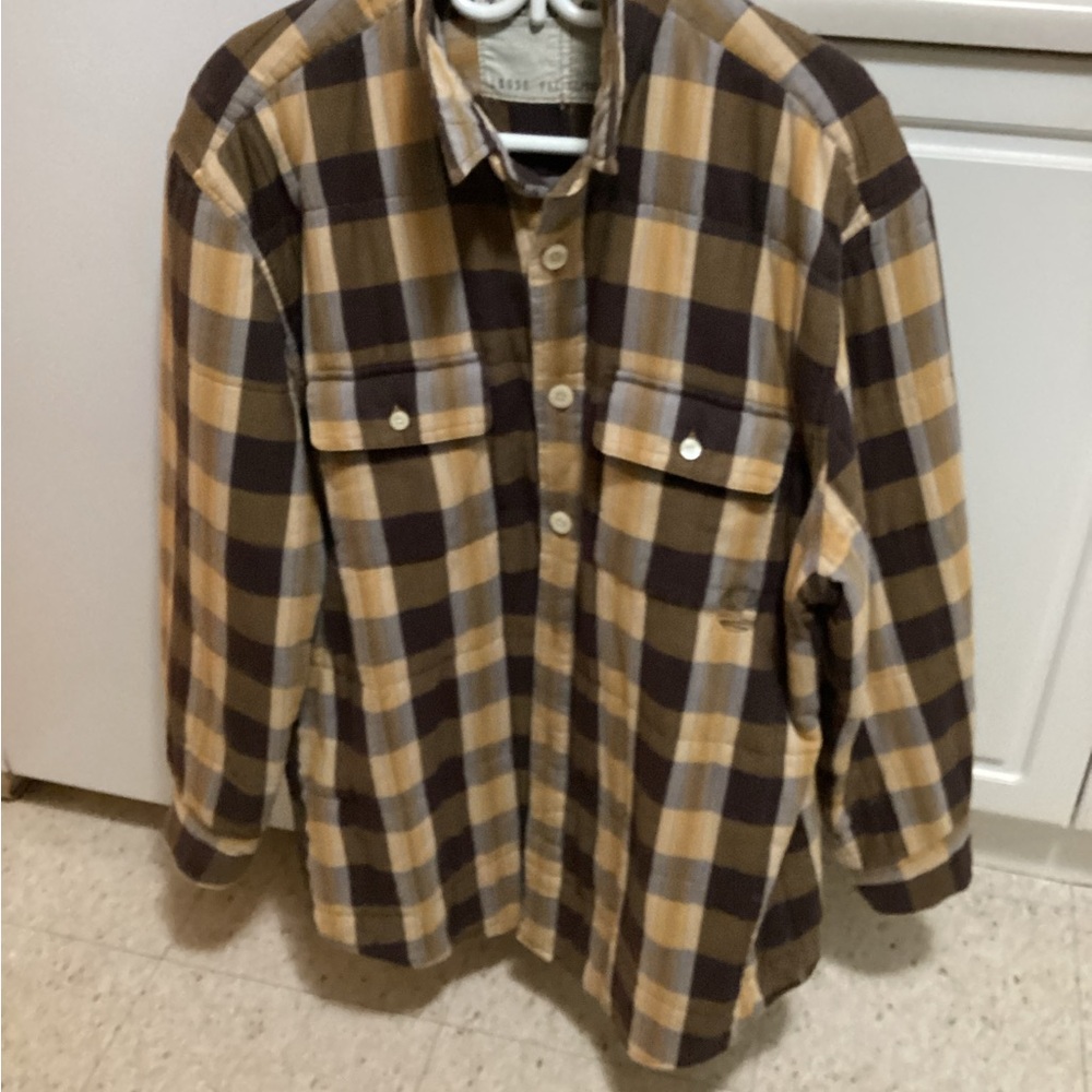 Timberland Men's Plaid Sweater Jacket Like New Condition..